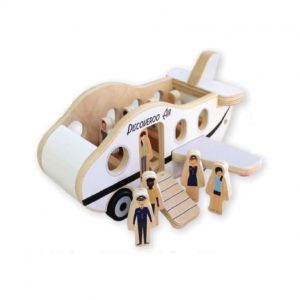 Wooden Aeroplane Play Set