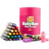 SILKY WASHABLE CRAYON -BABY ROO 24 COLORS