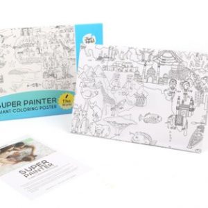 Giant Colouring Poster Pads The World